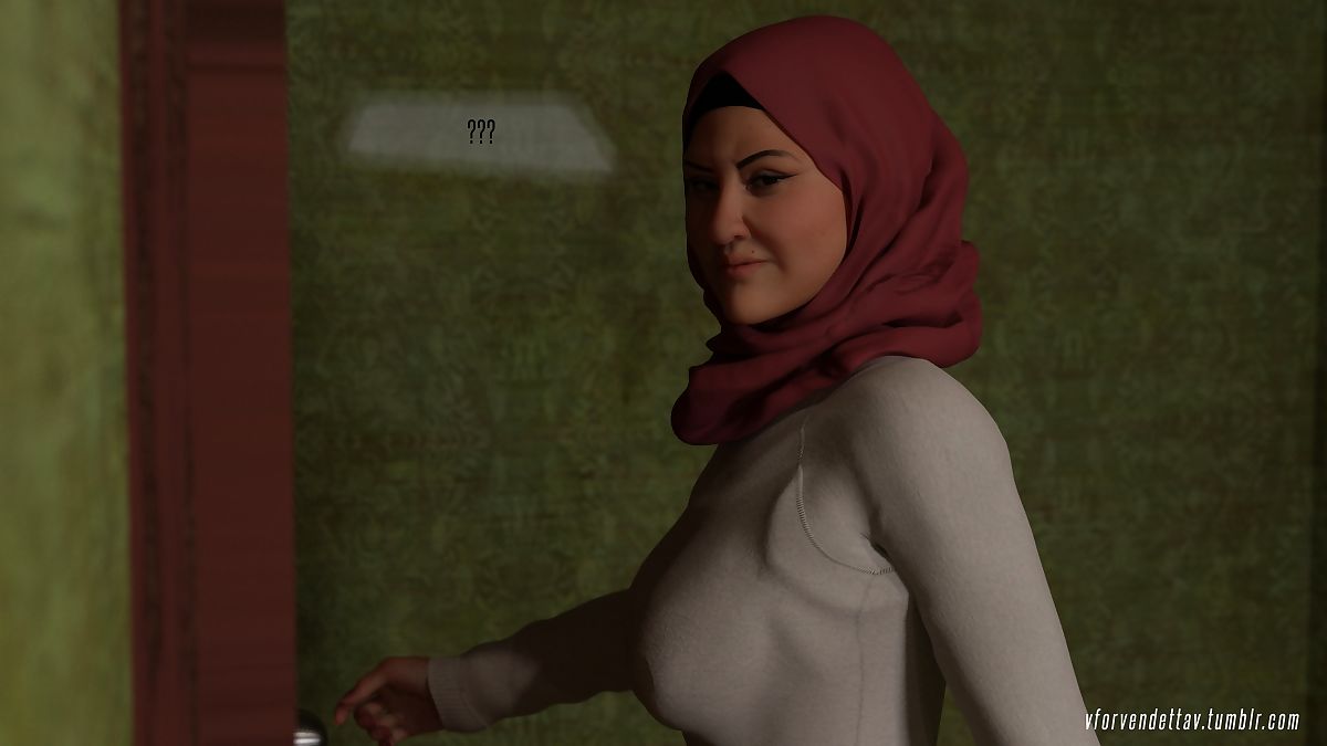 Naughty Hijab 3DX- Good Wife- VforVendettaV page 1