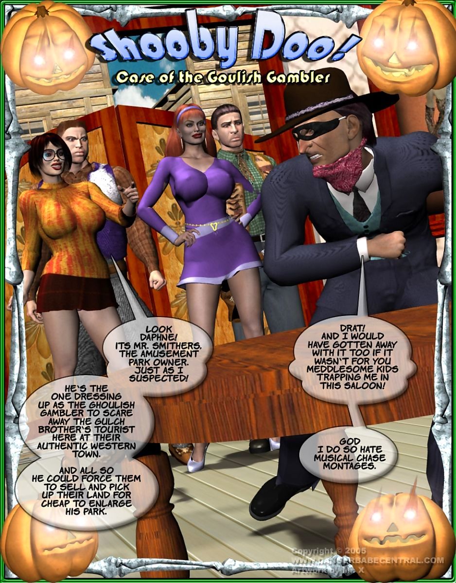 Scooby Doo- Case of the Goulish Gambler page 1