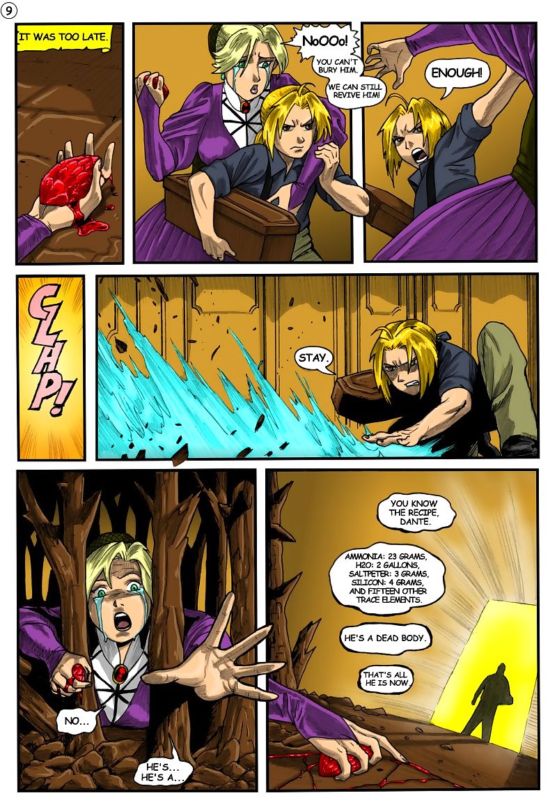 Pandora Box- Legacy of Alchemy page 1