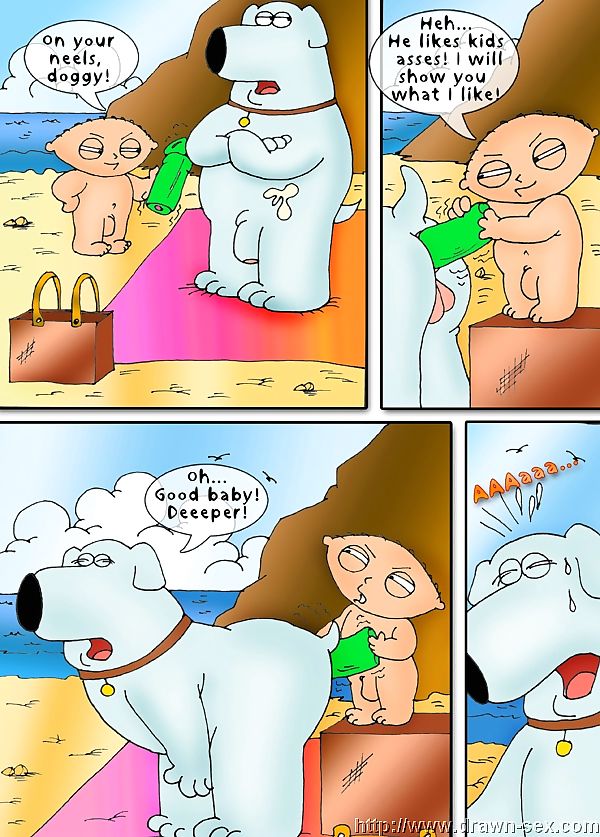 Family Guy  Beach Play,Drawn Sex page 1