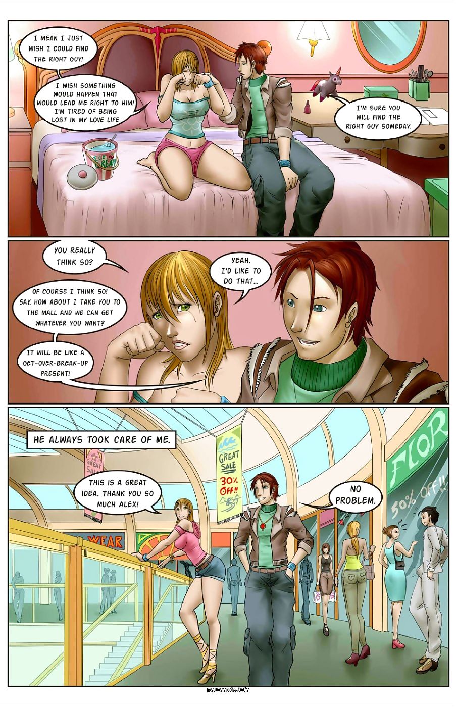 Breast Friends I  Bot Comics page 1