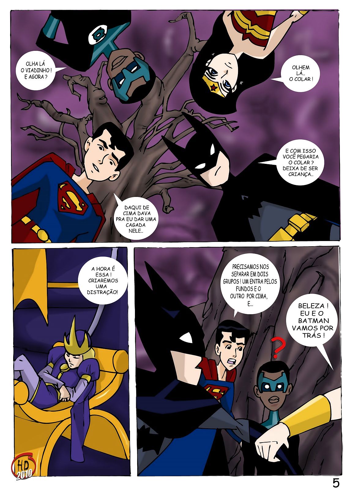 Justice League Unlimited- Kid Stuff page 1
