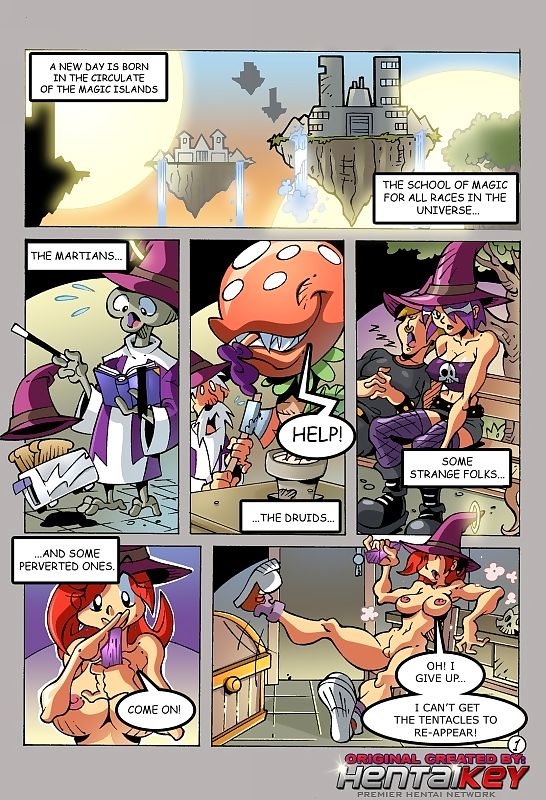 Space Witch Bitches 02- Hentai Key page 1