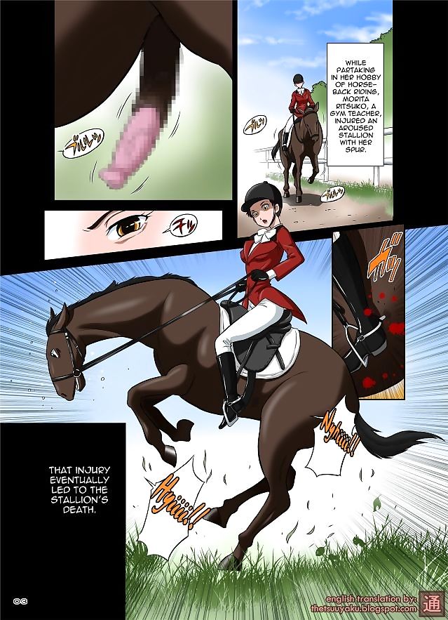 Horse cock shemale hentai page 1