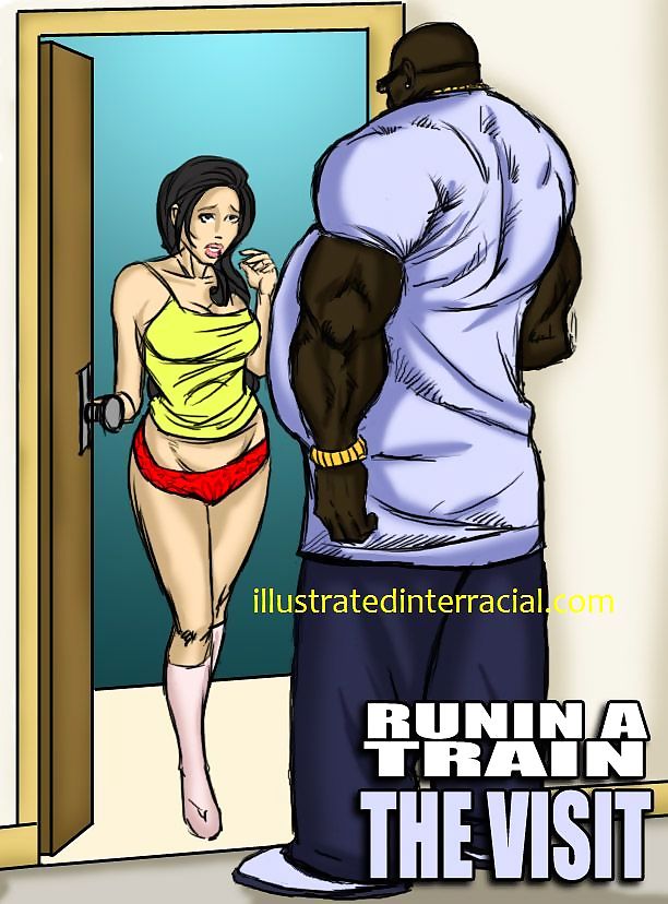 Runnin A Train  illustrated interracial page 1