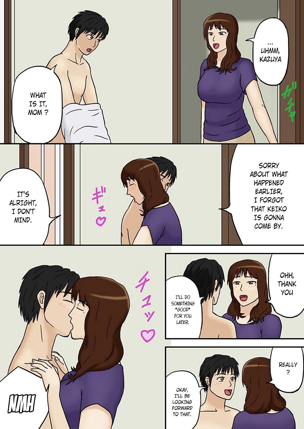 Mom-son Totsuzenni Plus- Hentai page 1