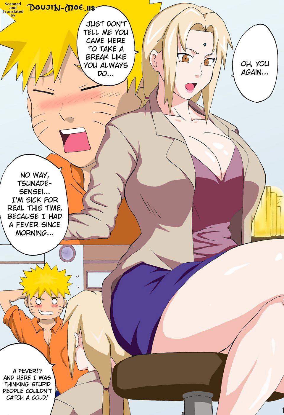 Tsuna x Hina- Naruto page 1