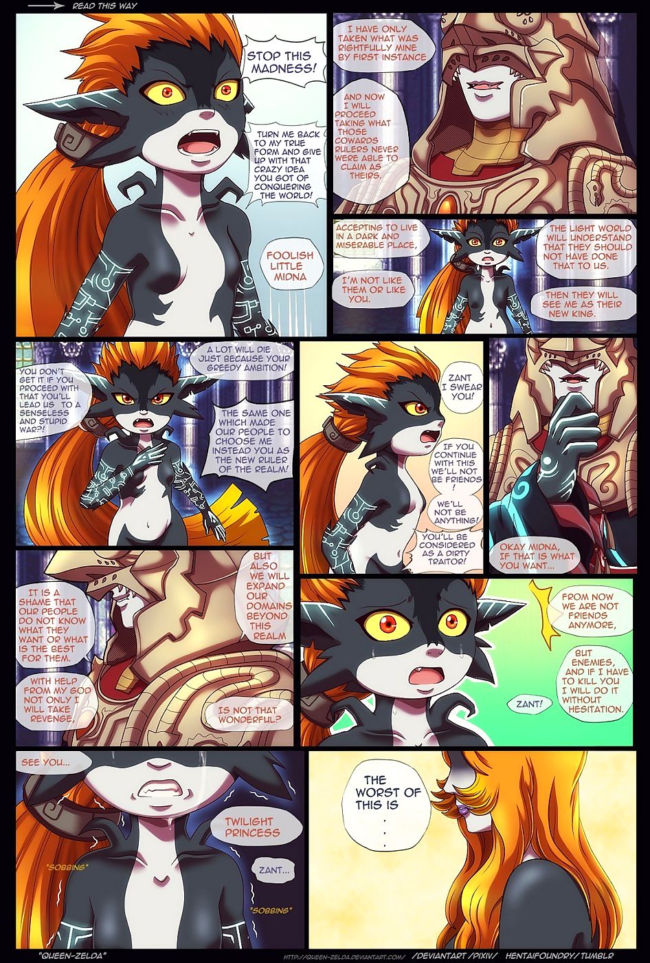 Queen Zelda- Hail to Princess page 1