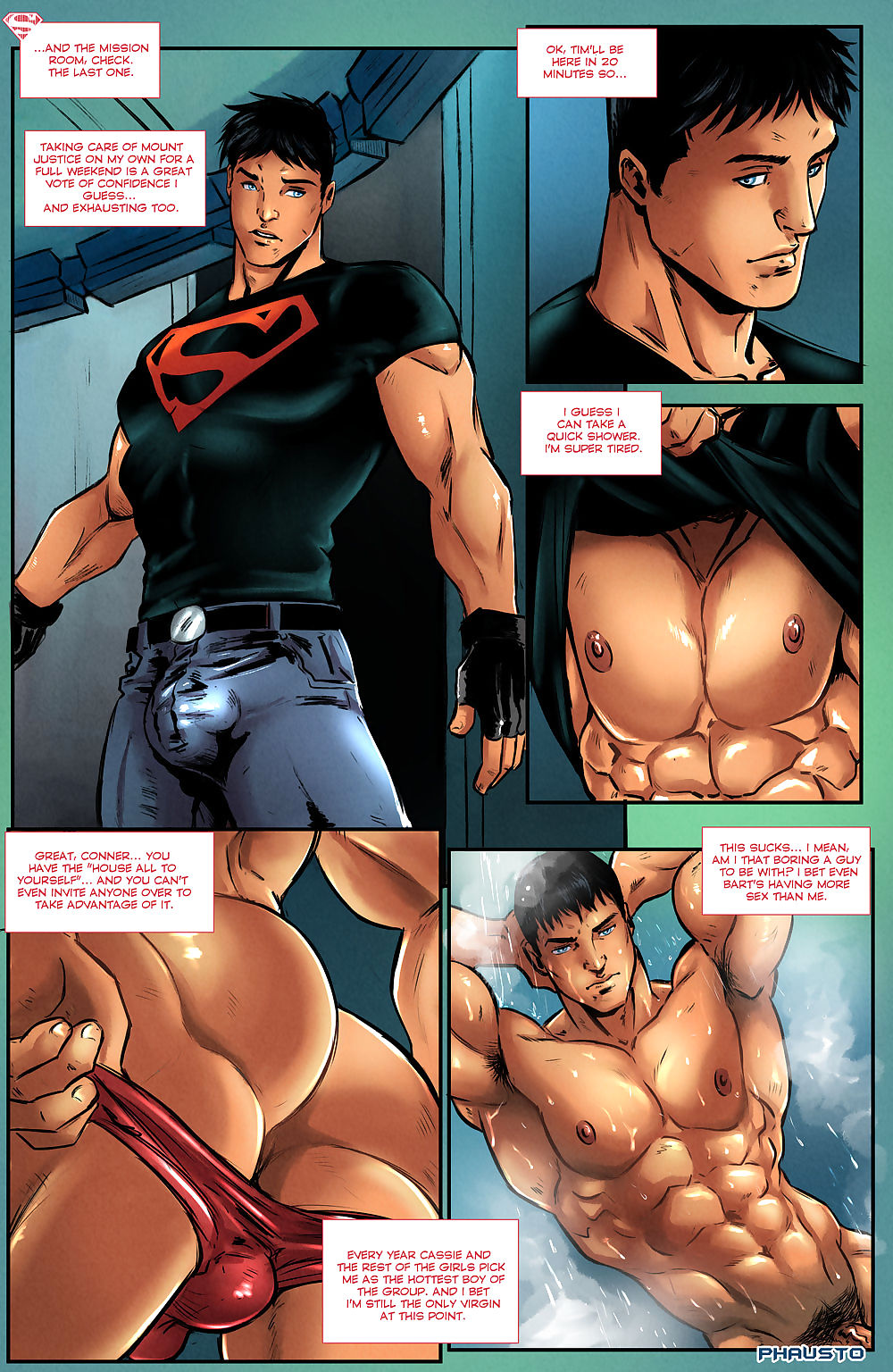Phausto- Superboy page 1