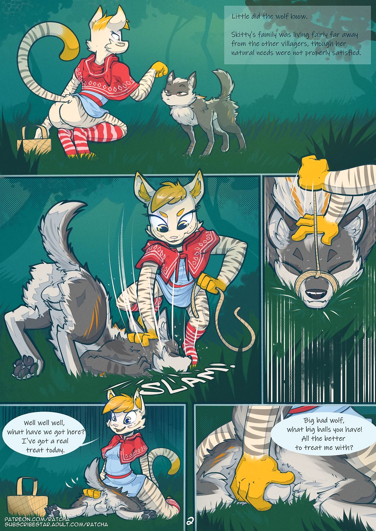 Ratcha- Little Red Riding Hood page 1