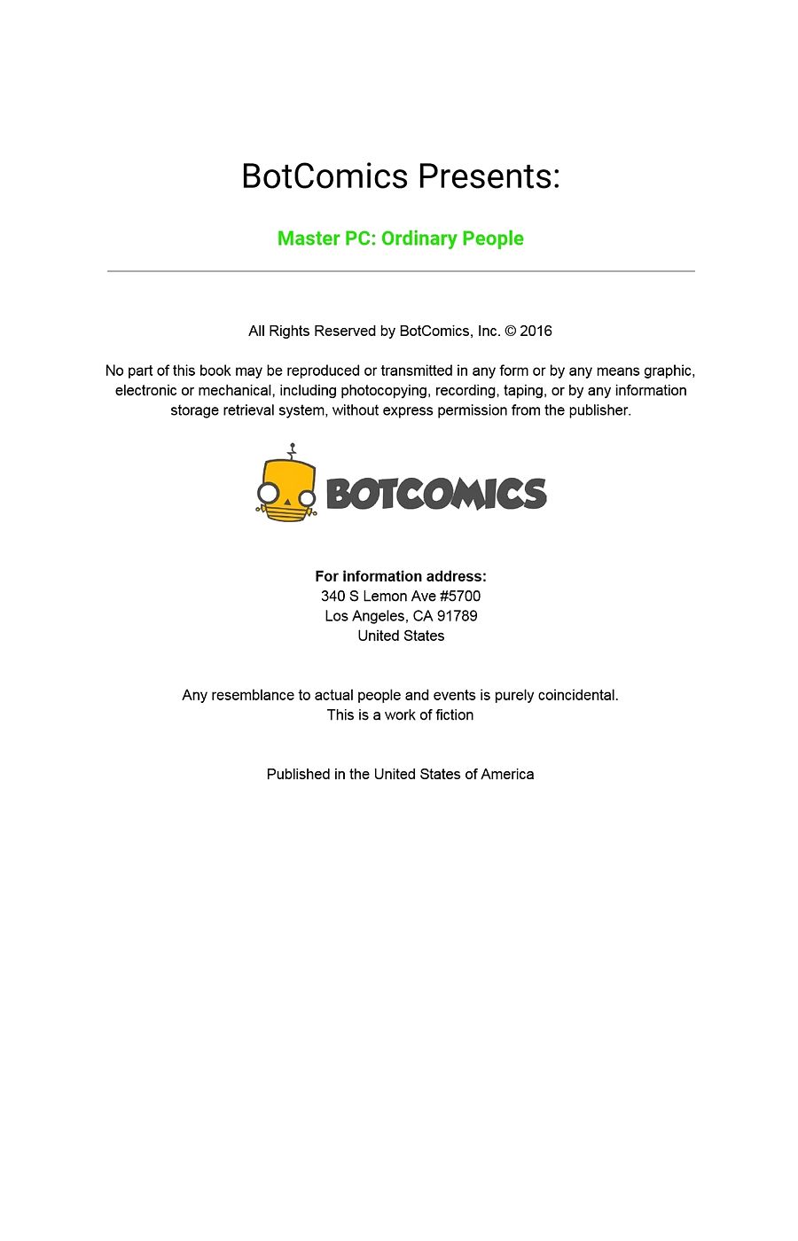 Bot- Master PC- Ordinary People Issue 2 page 1