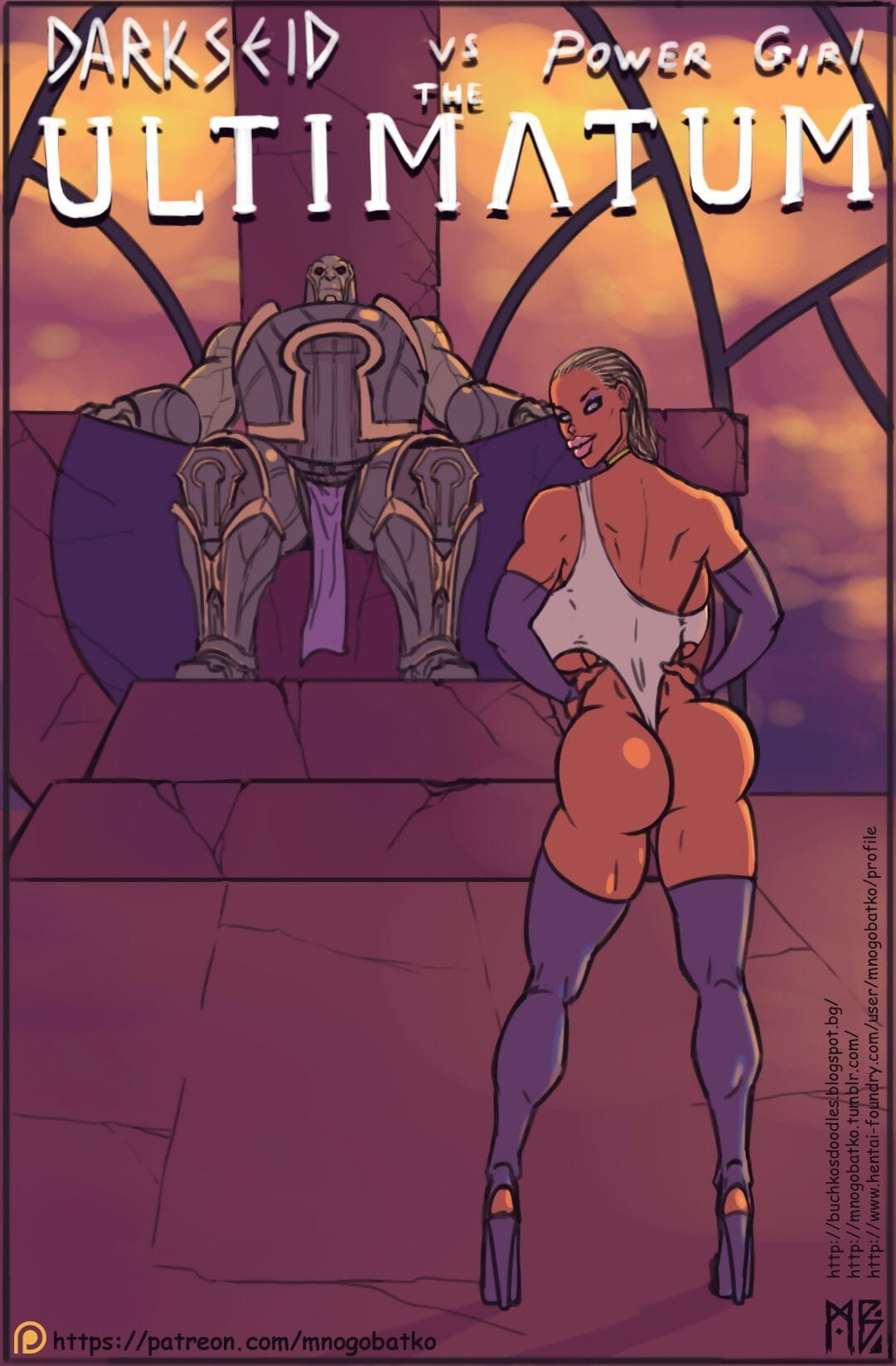 Mnogobatko- Darkseid vs Powergirl The Ultimatium page 1
