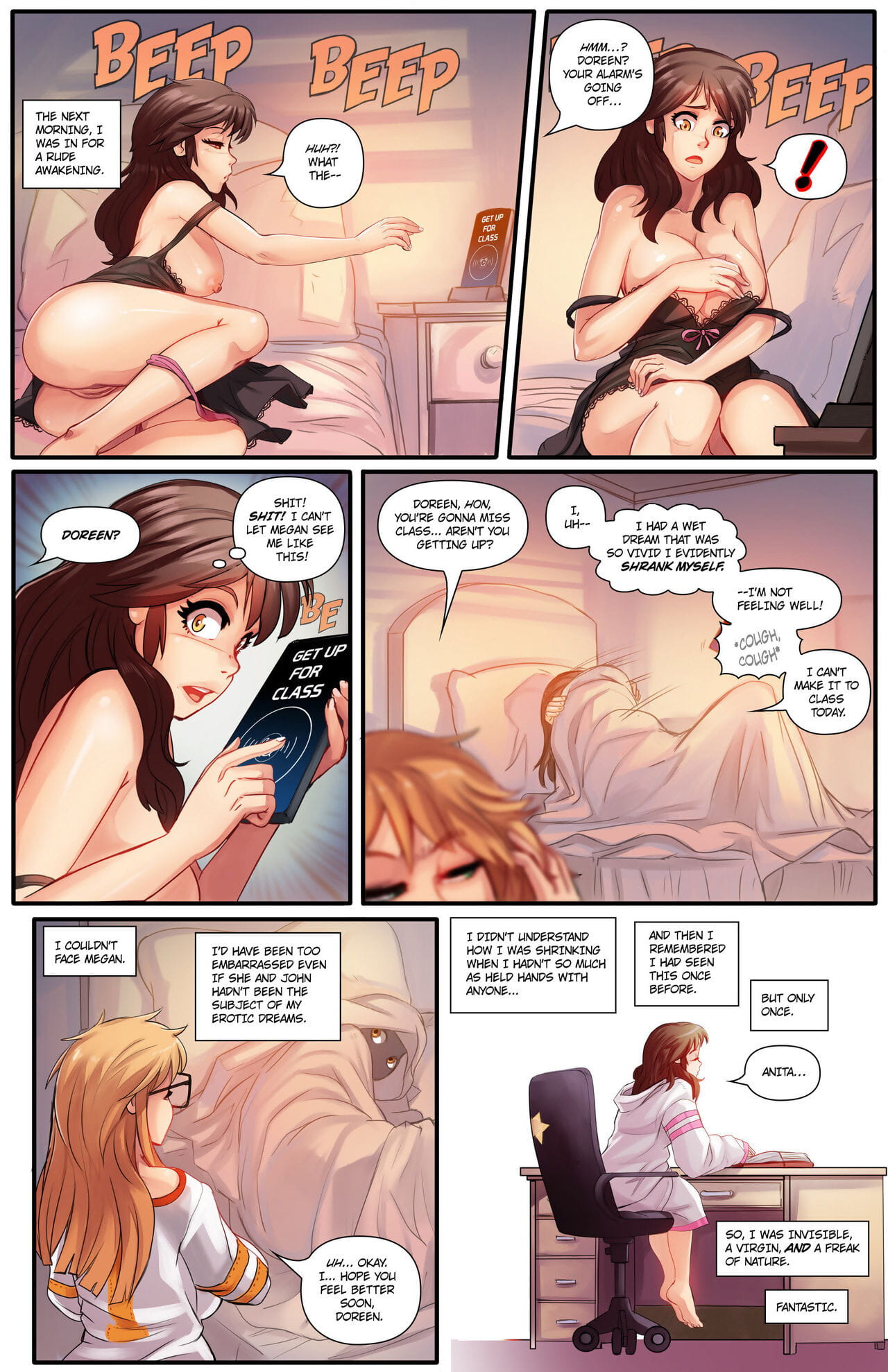 Shrink Fan The Invisible Girl page 1