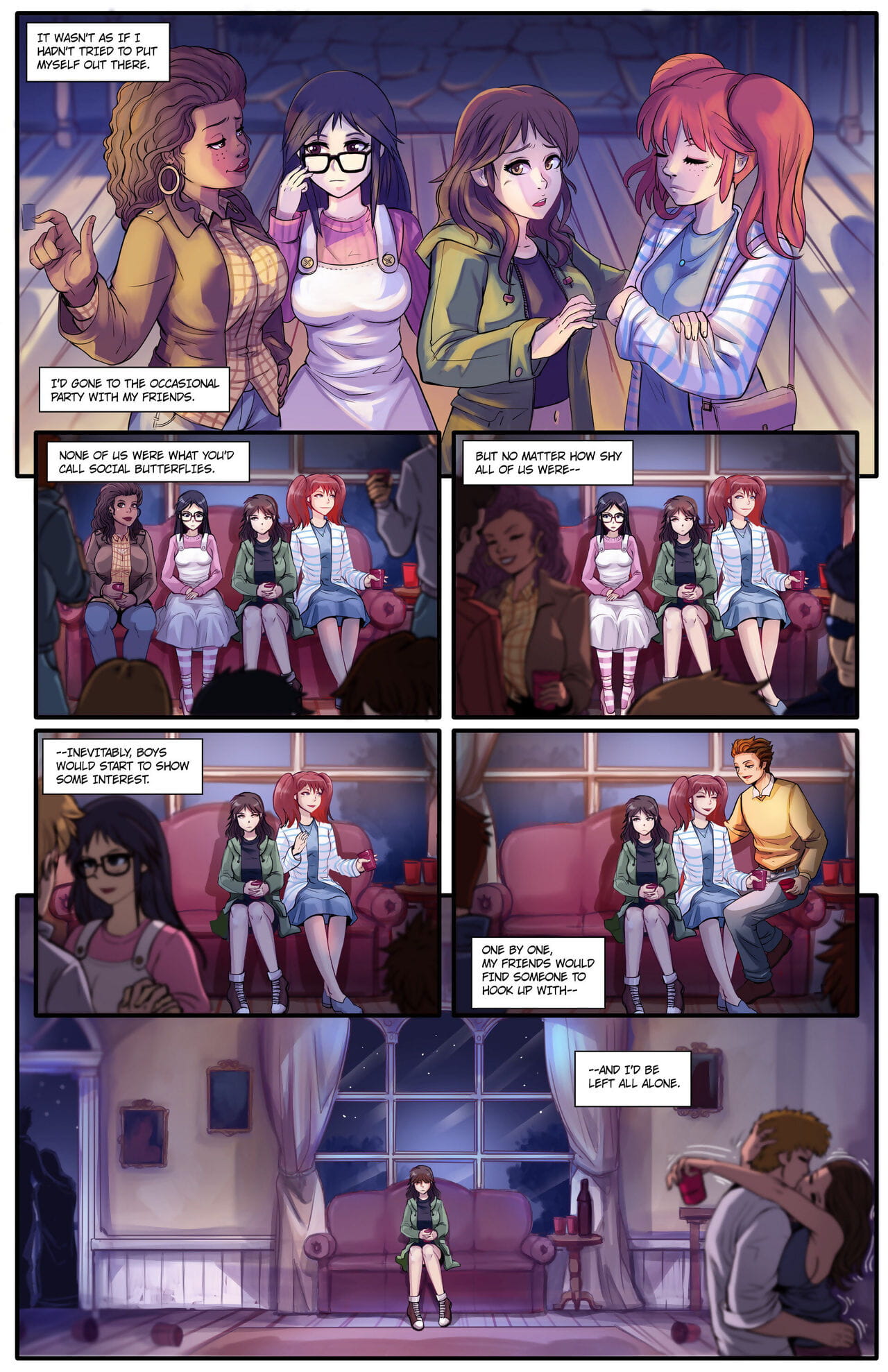 Shrink Fan The Invisible Girl page 1