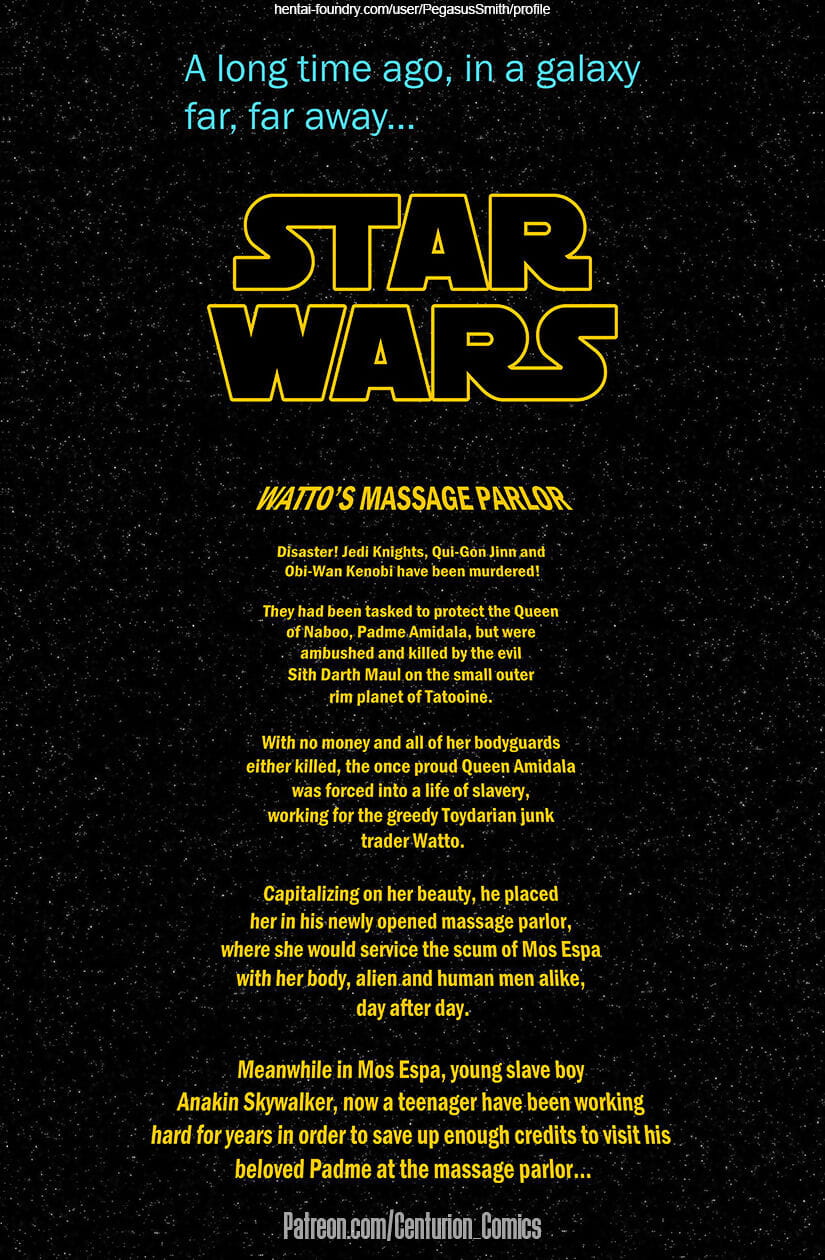 Pegasus Smith- Wattos Massage Parlor  Star Wars page 1