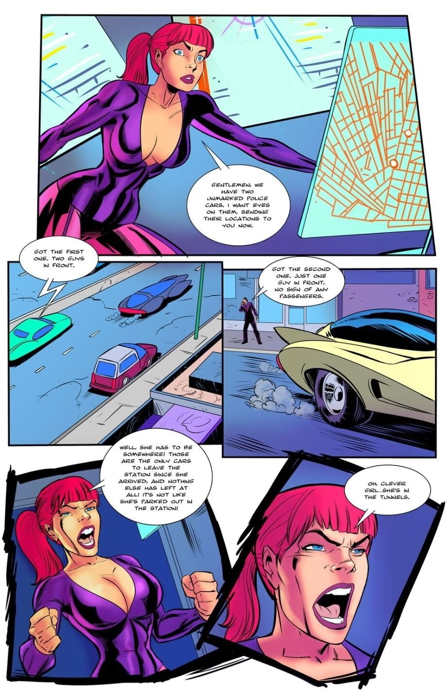 Bot- Giantess Fight Issue 2 page 1