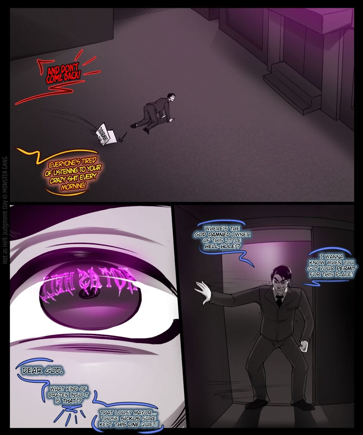 Monster Gang- Hot As Hell Judgement Day 7 page 1