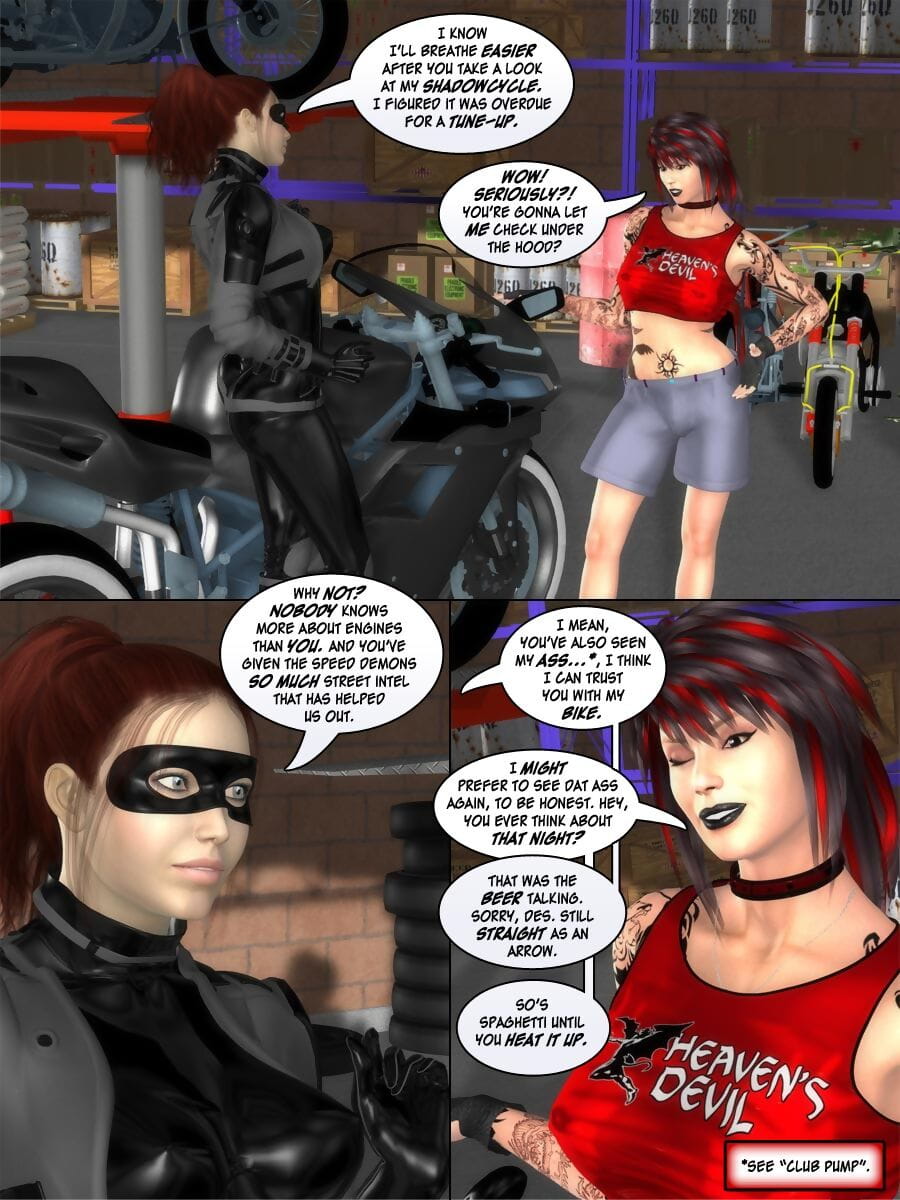 Metrobay- Heroines for Hire- Takeover #1 page 1