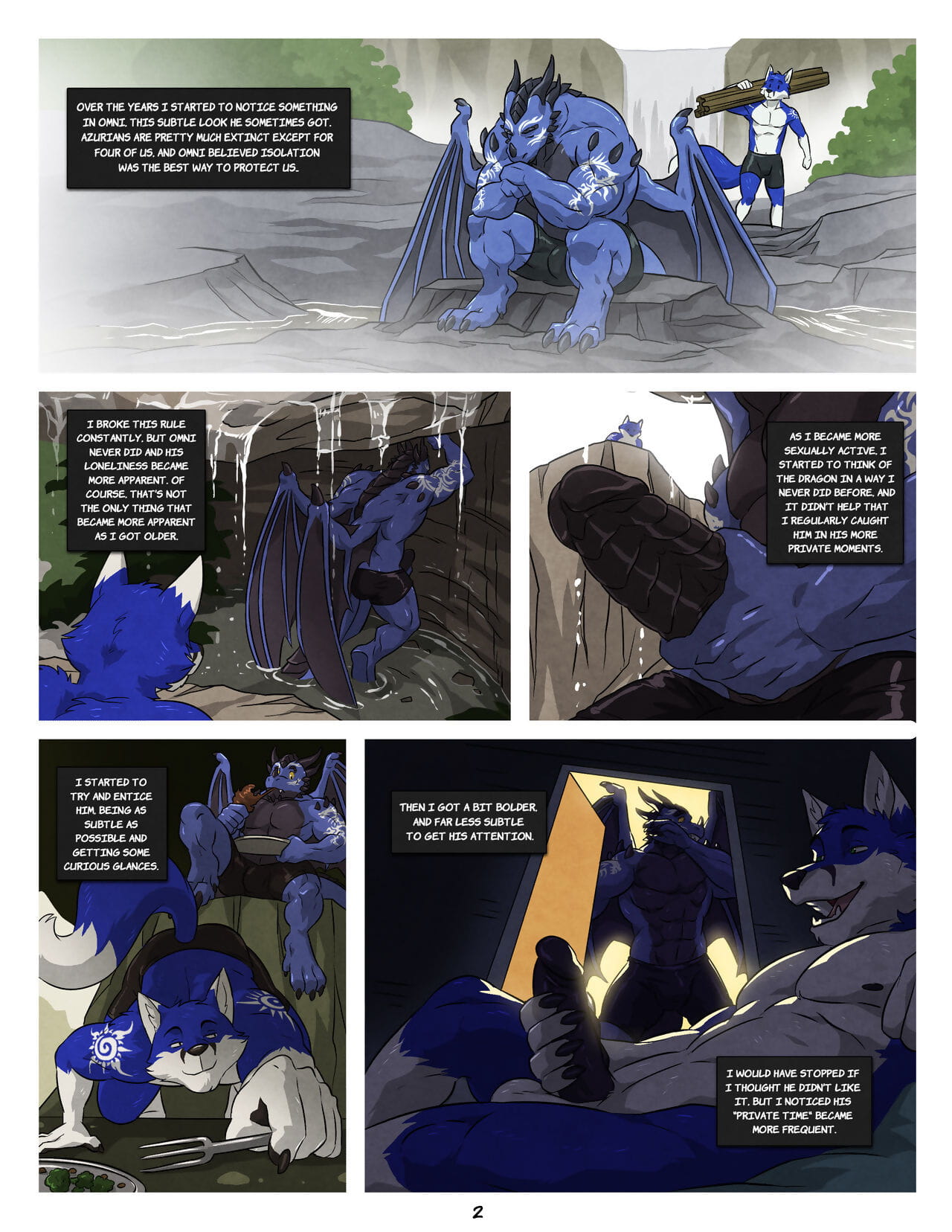 WFA- Black and Blue II page 1