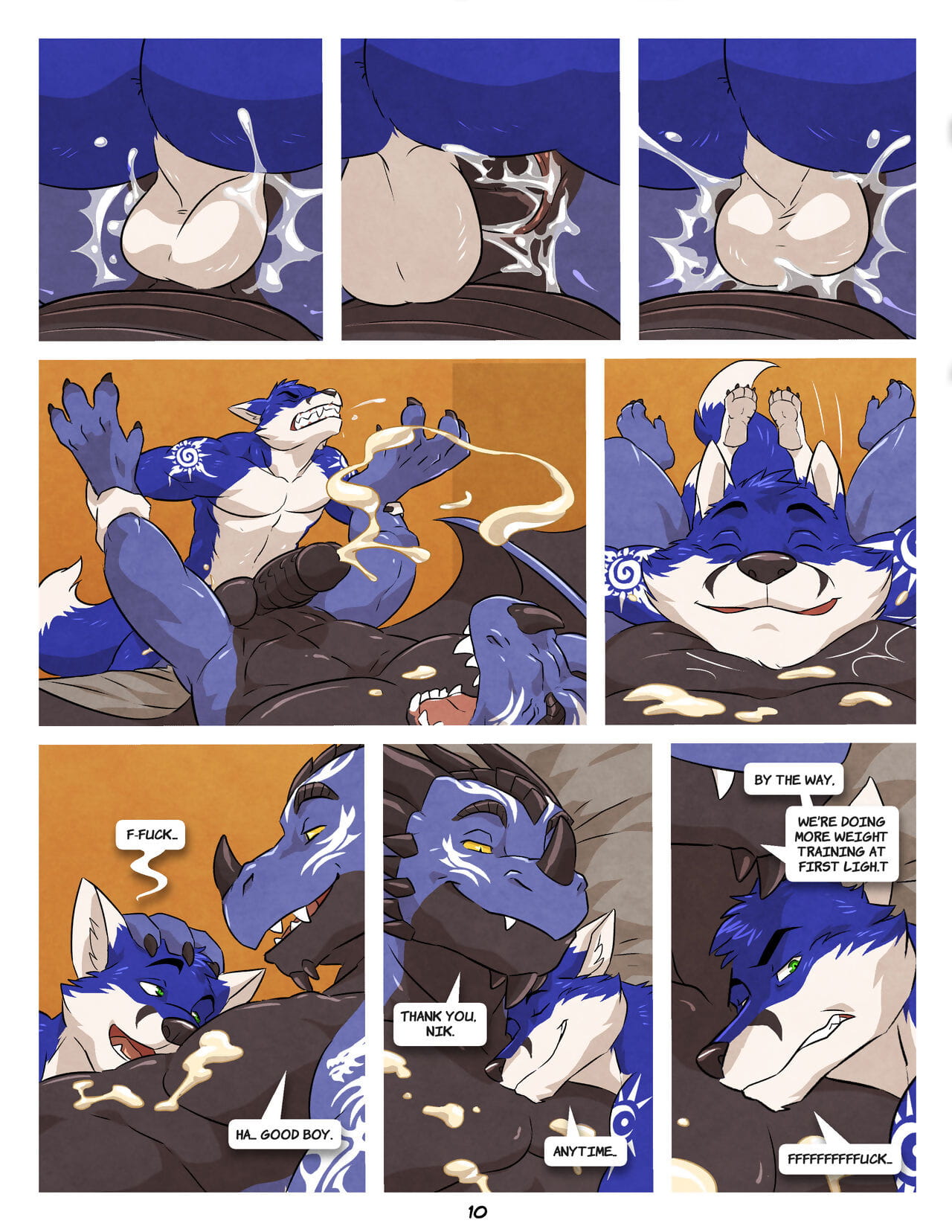 WFA- Black and Blue II page 1