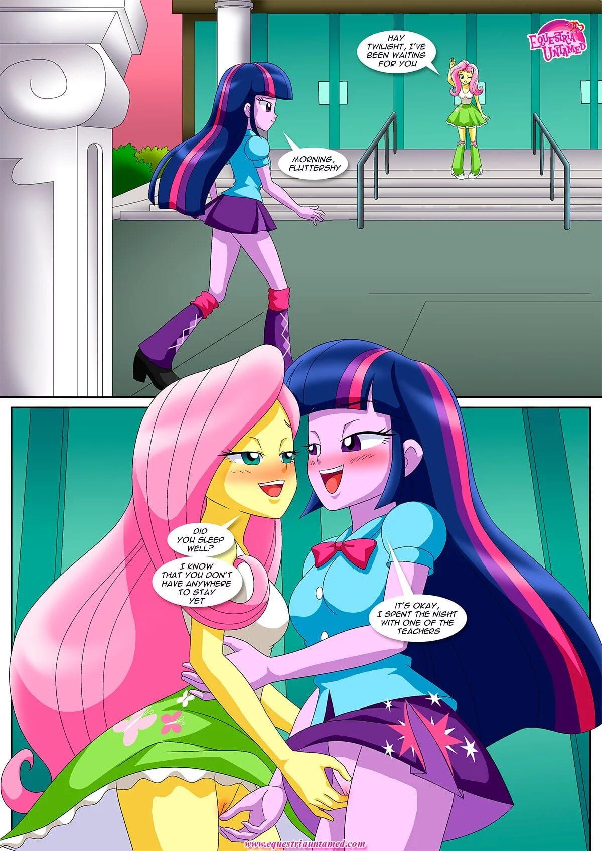 Palcomix- Equestria Girls Unleashed 2 page 1