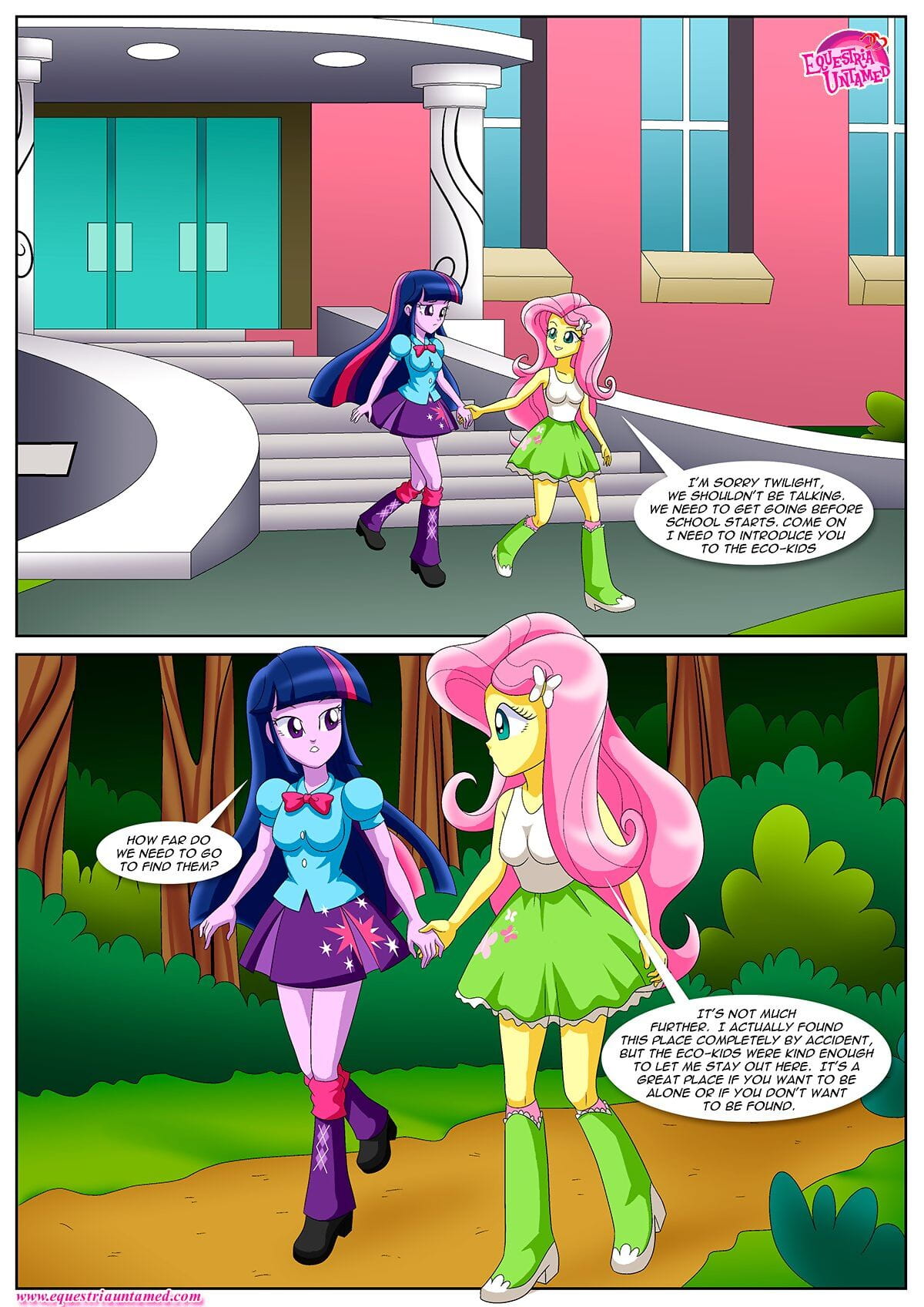 Palcomix- Equestria Girls Unleashed 2 page 1