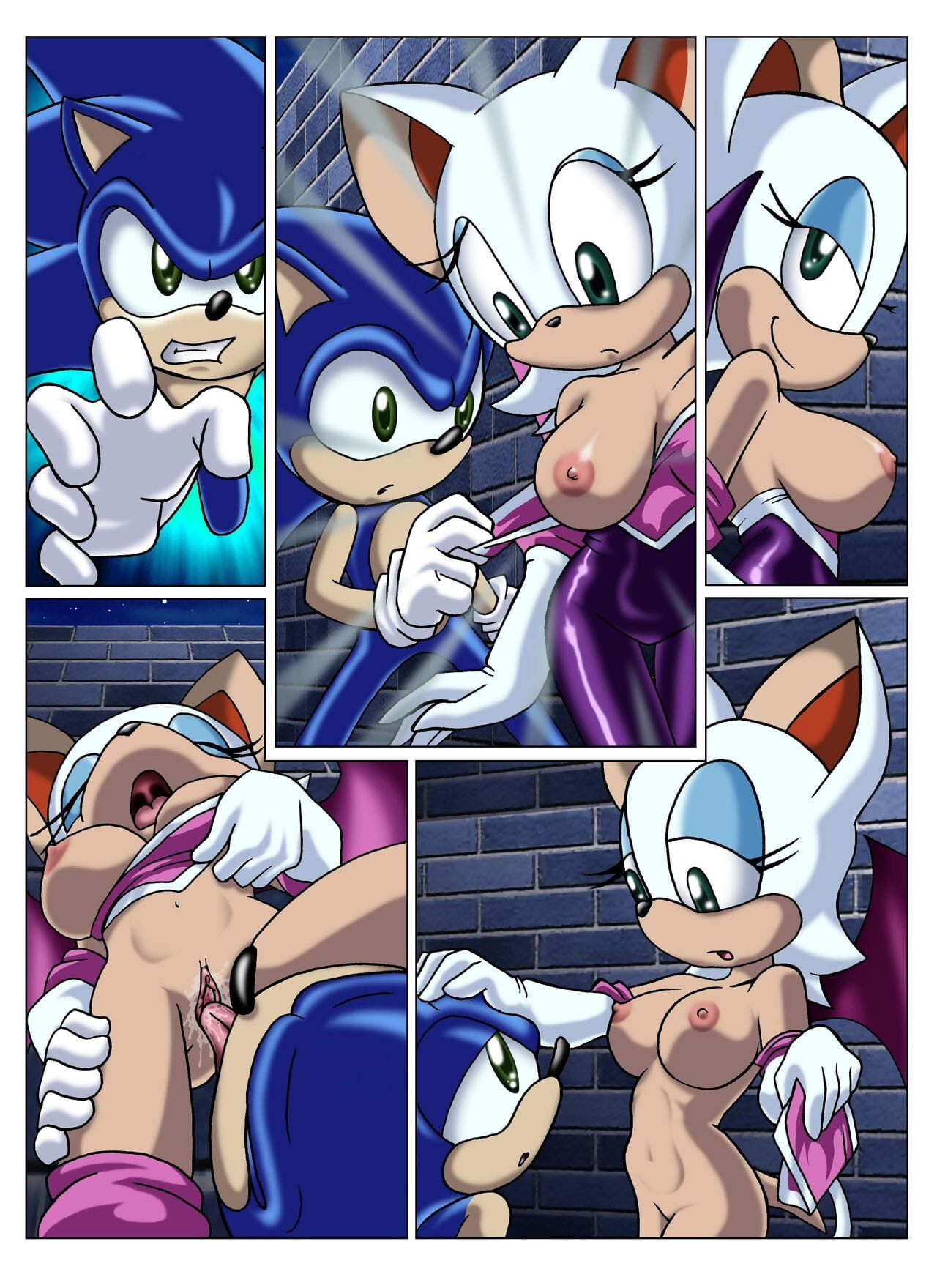 Sonic XXX Project page 1