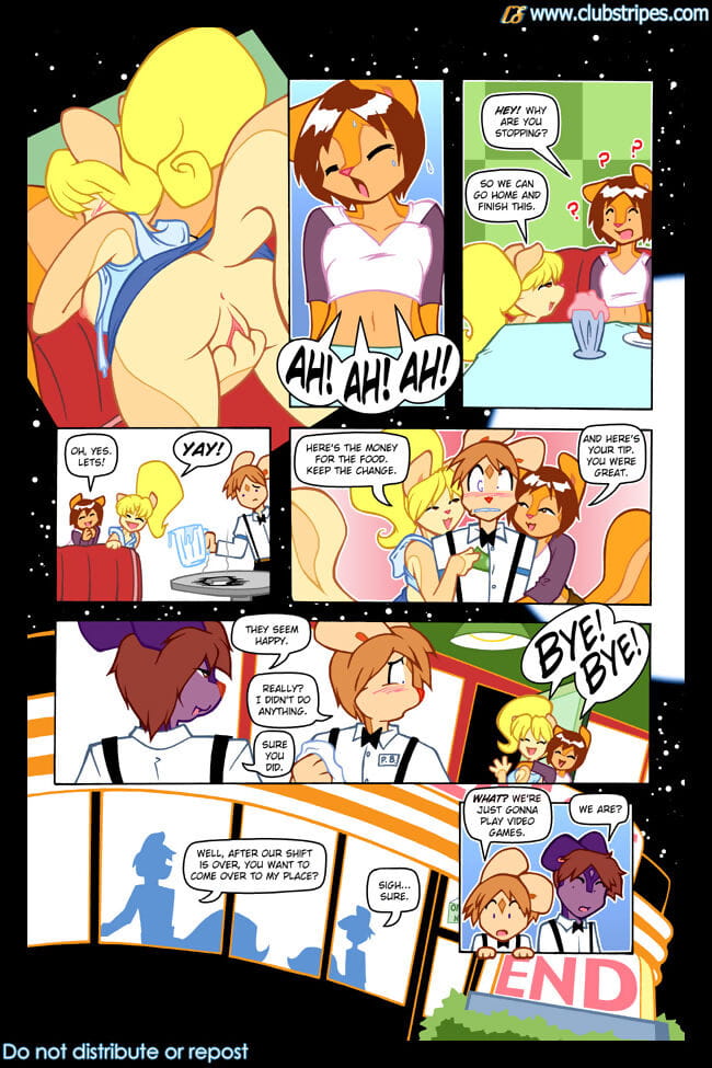 Peaches and Cream: Midnight Milkshake page 1