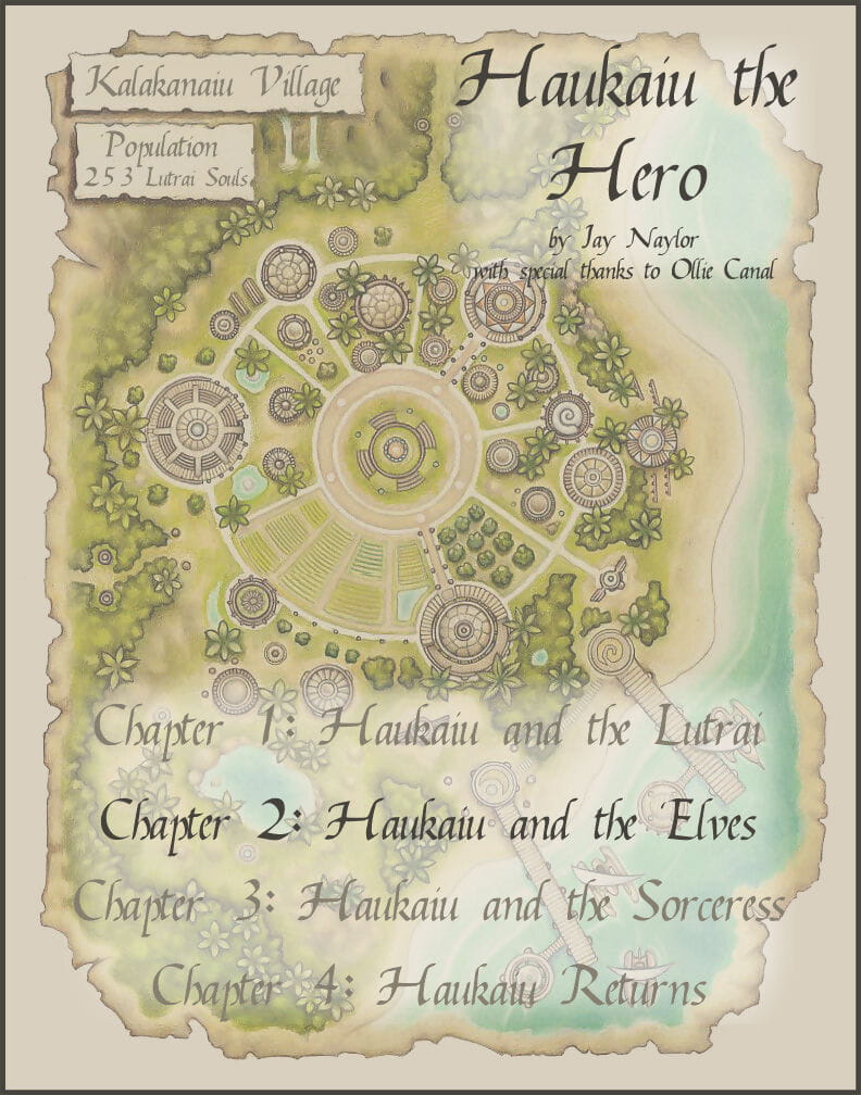 Haukaiu The Hero - Chapter #2: Haukaiu and the Elves page 1