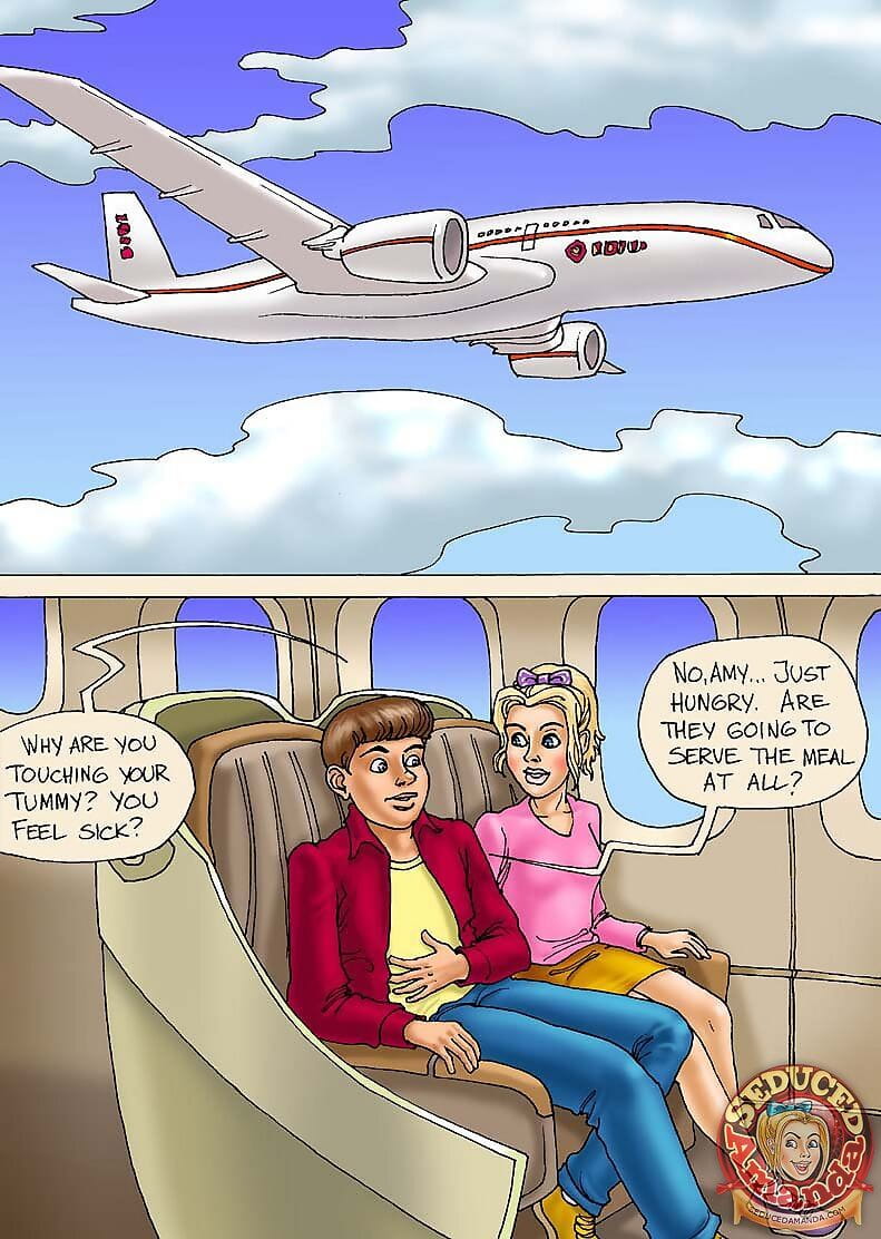 Amanda - Adventure On A Plane page 1