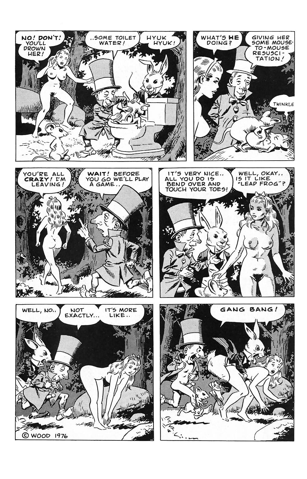 Malice in Wonderland page 1