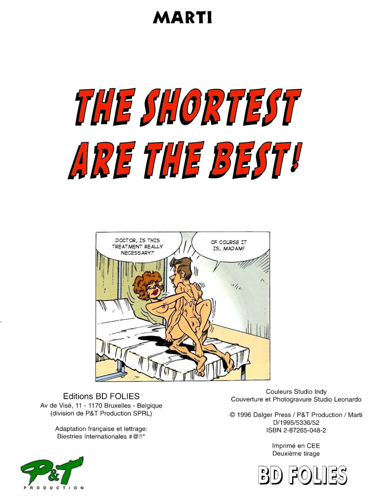 The Shortest are The Best by Marti page 1