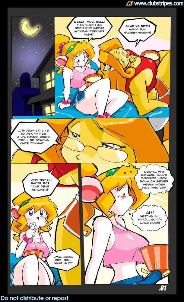 The Slumber Party page 1