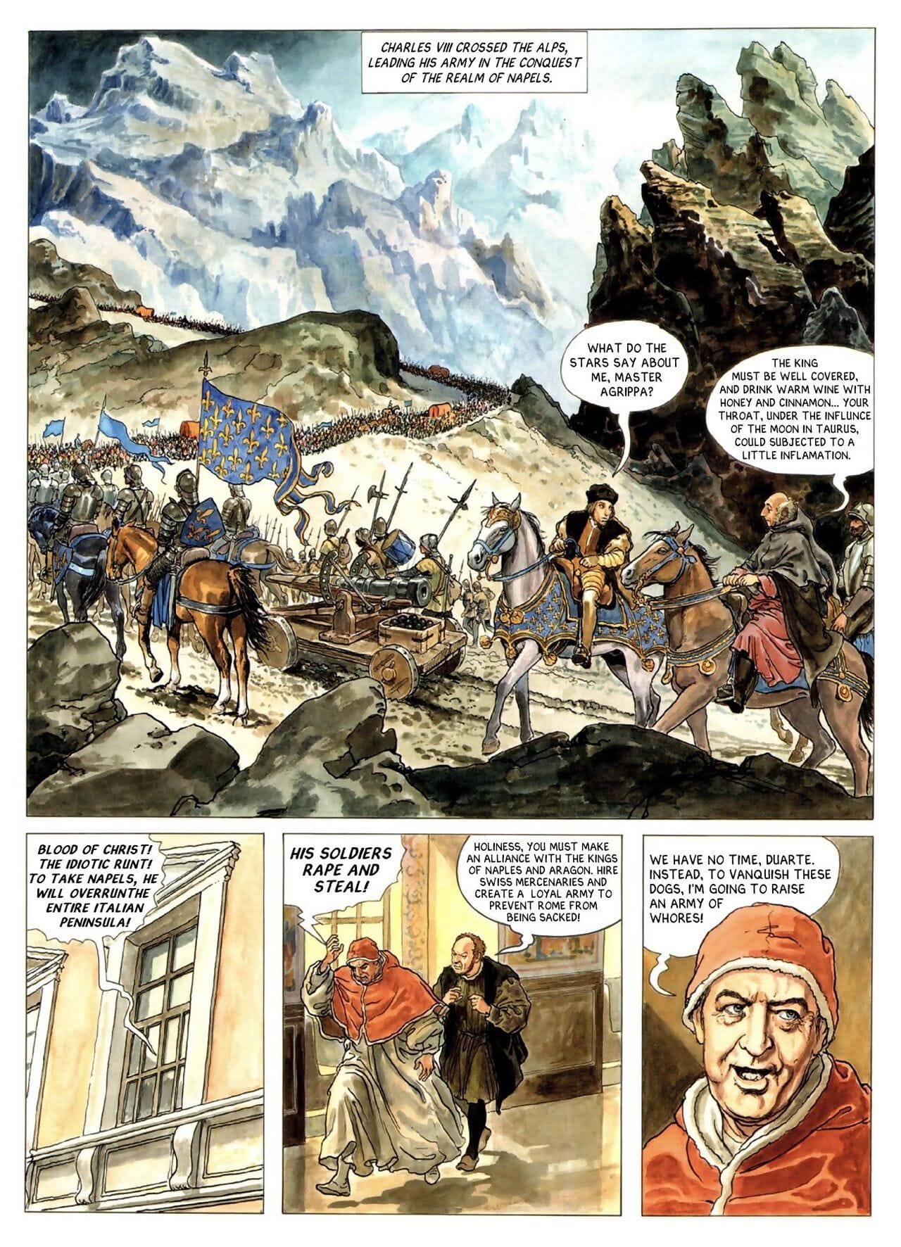 Borgia #3 - The Flames of the Pyre - part 2 page 1