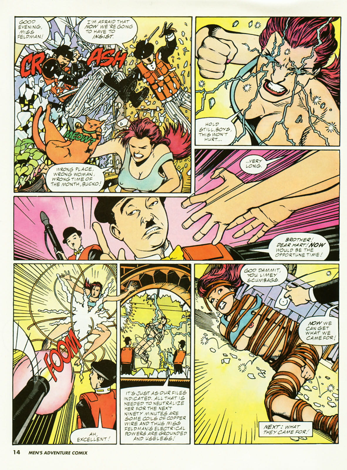 Penthouse Mens Adventure Comix #2 page 1