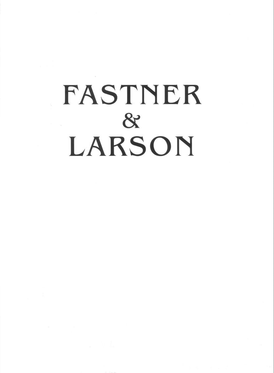 Art Fantastix 08 - The art of Fastner Larson page 1