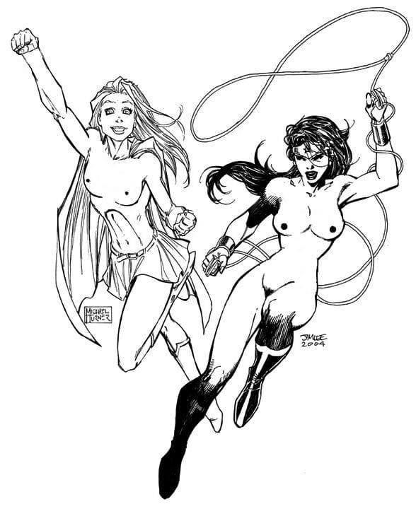 Super Heroines 4 page 1