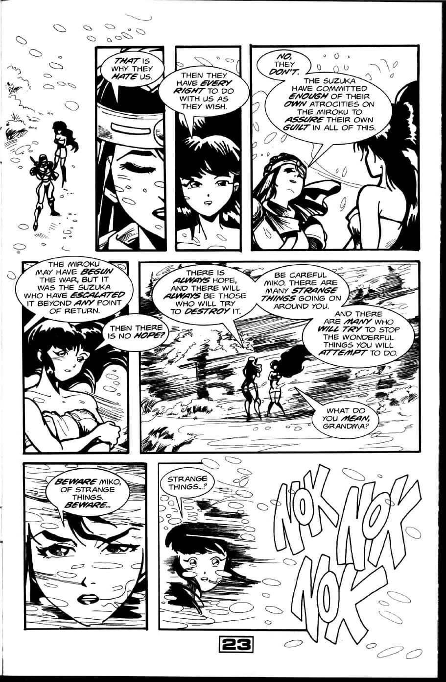 La Blue Girl - Volume #6 page 1