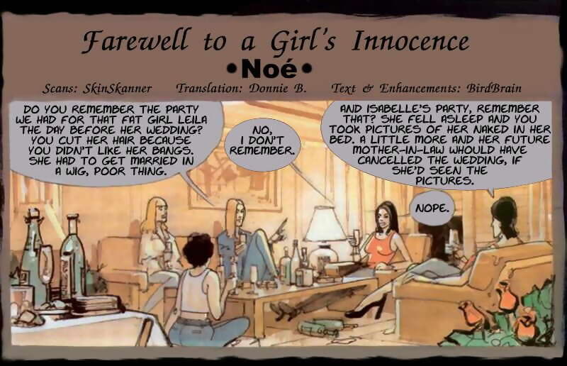 Farewell to a Girls Innocence page 1