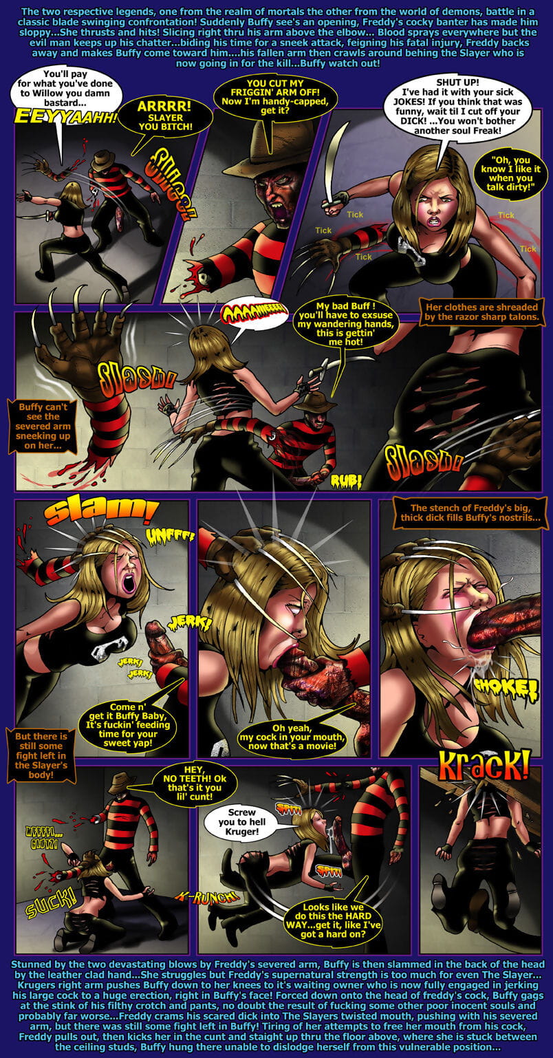 Buffy VS. Freddy page 1