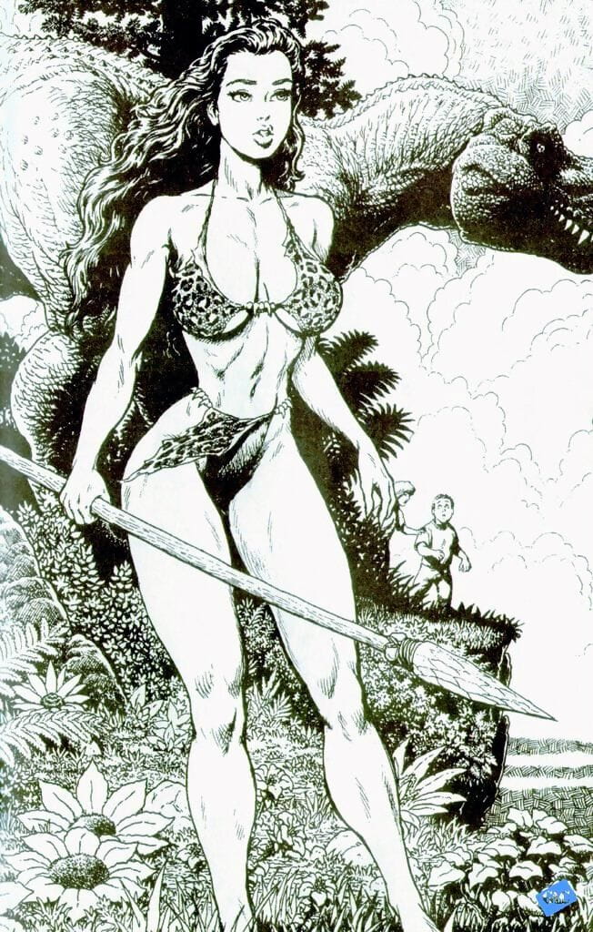 Cavewoman Prehistoric Pinups page 1