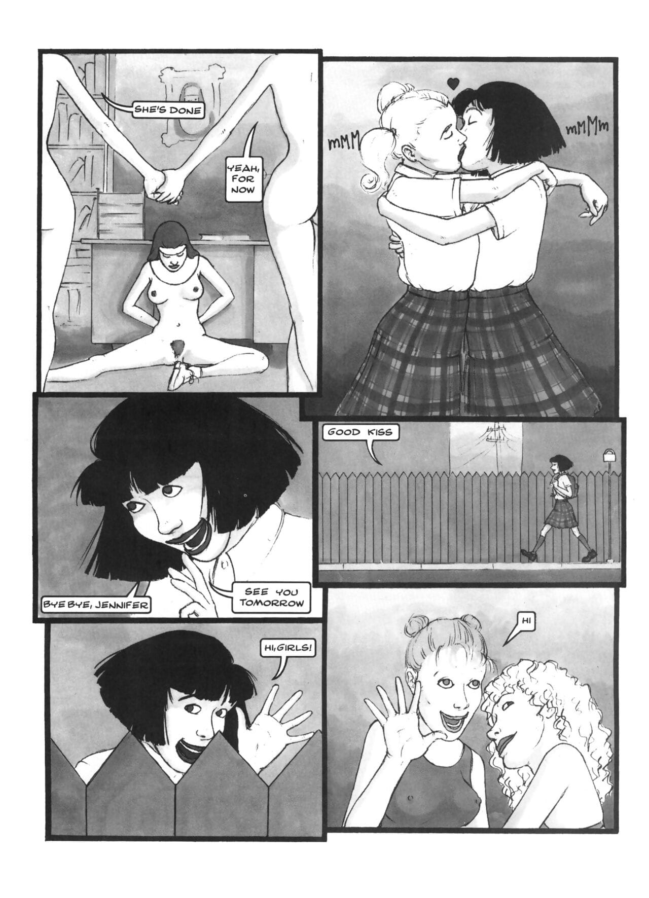 The Adventures of a Lesbian College High School Girl - part 2 page 1