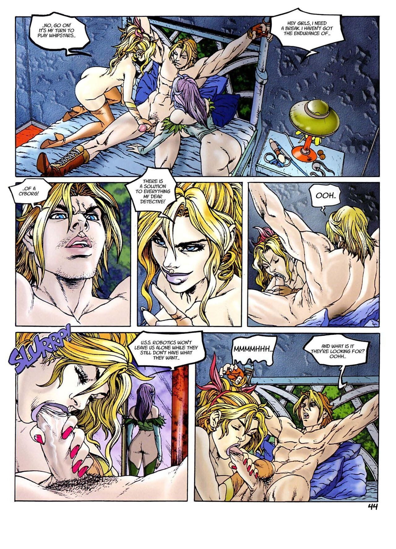 Sexy Cyborg - part 2 page 1