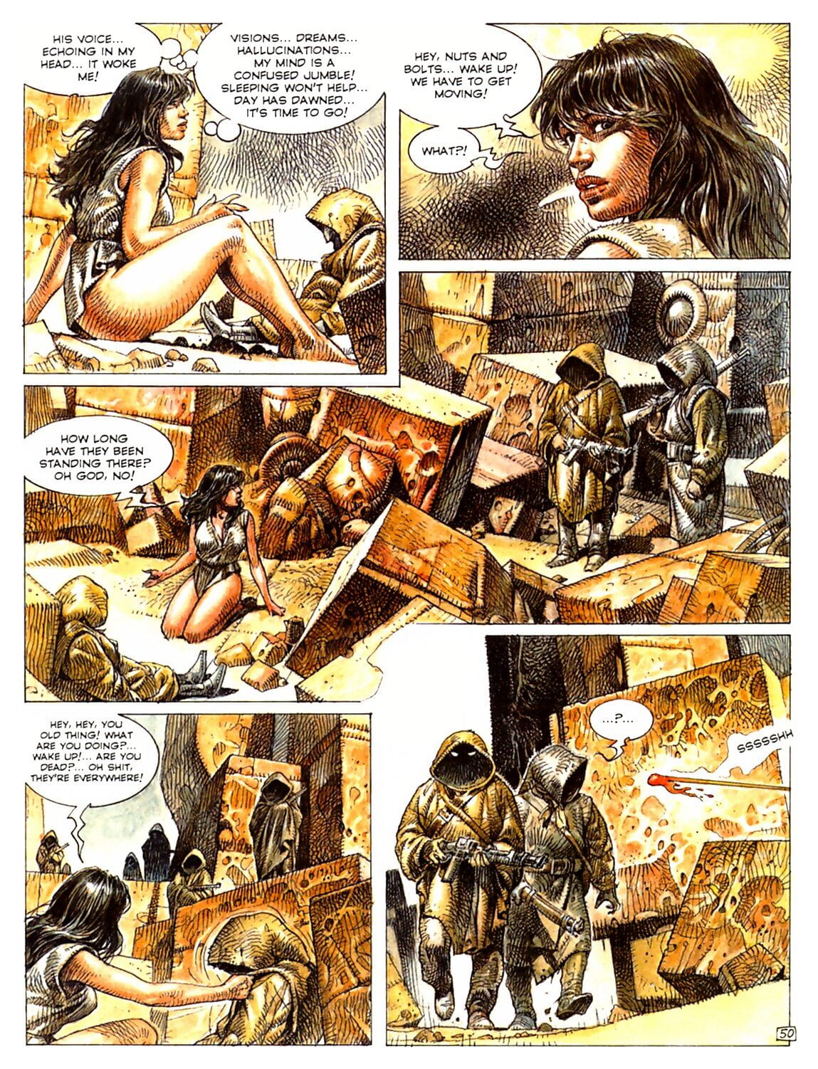 Druuna 7 - The Forgotten Planet - part 2 page 1