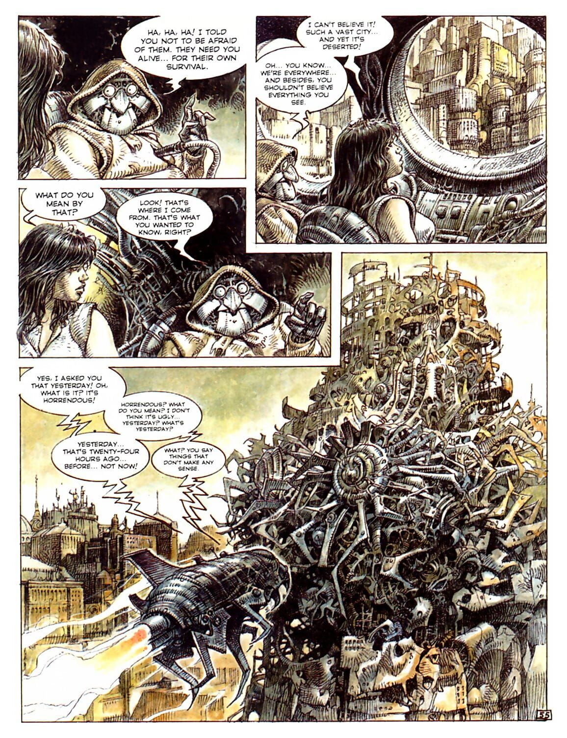 Druuna 7 - The Forgotten Planet - part 2 page 1