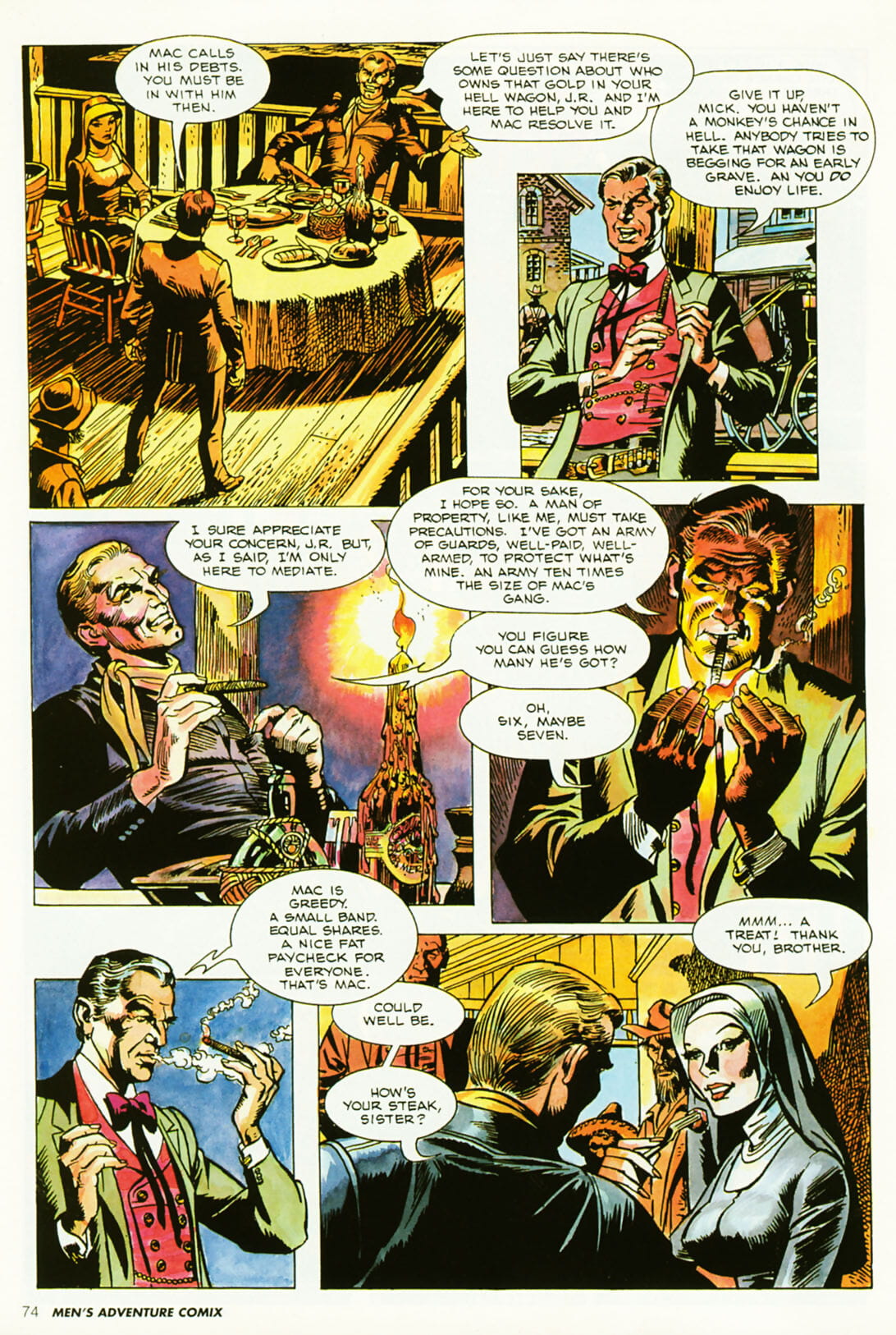 Penthouse Mens Adventure Comix #5 - part 2 page 1