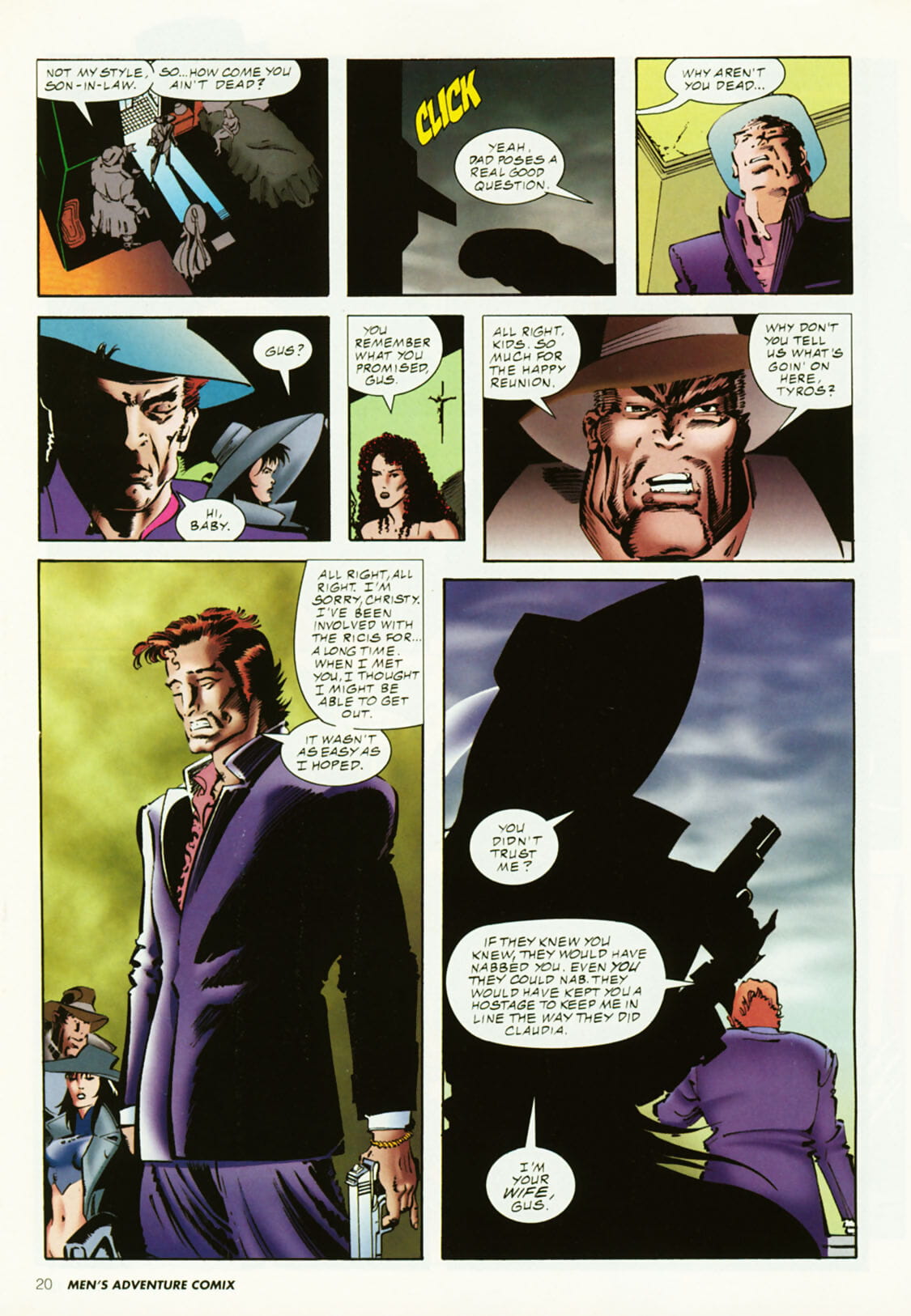Penthouse Mens Adventure Comix #5 page 1