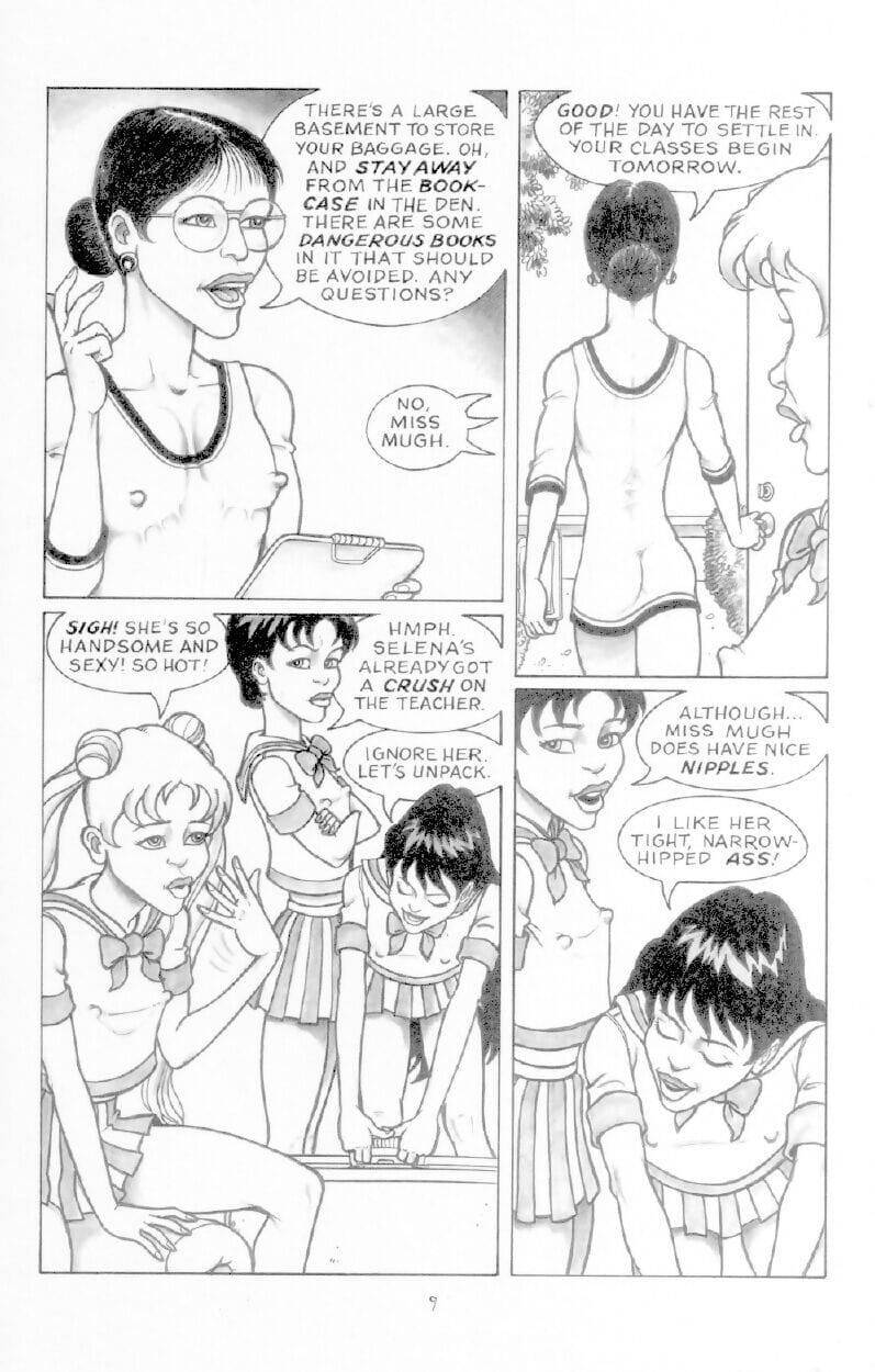 The sexual misadventures of Kung-Fu Girl page 1