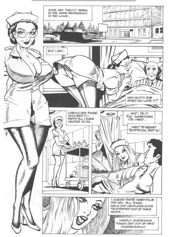 Busty Nurse page 1