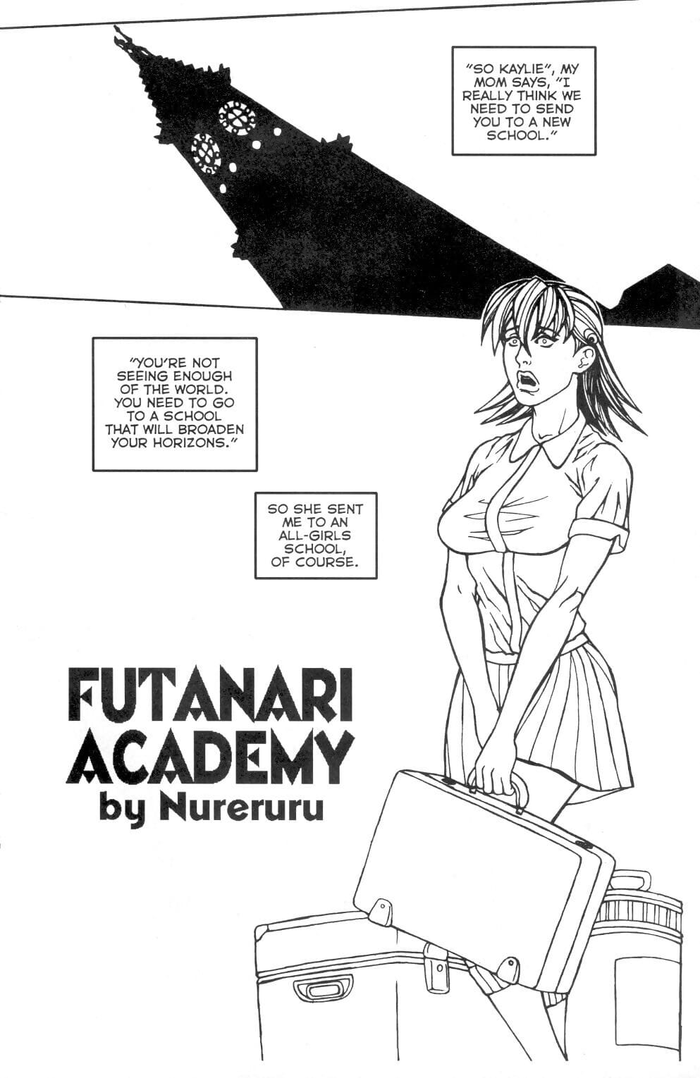 Futanari Academy page 1